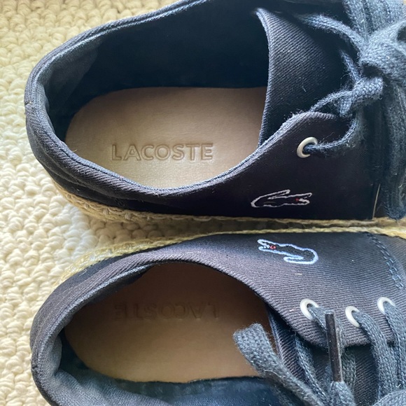 Lacoste black flat shoes - Picture 4 of 4